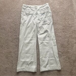 Women’s White Wide-Leg Jeans